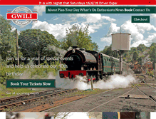 Tablet Screenshot of gwili-railway.co.uk